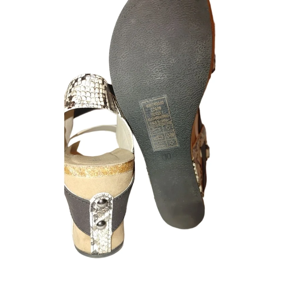Pierre Dumas Hester-1 Wedge Sandal Size 10